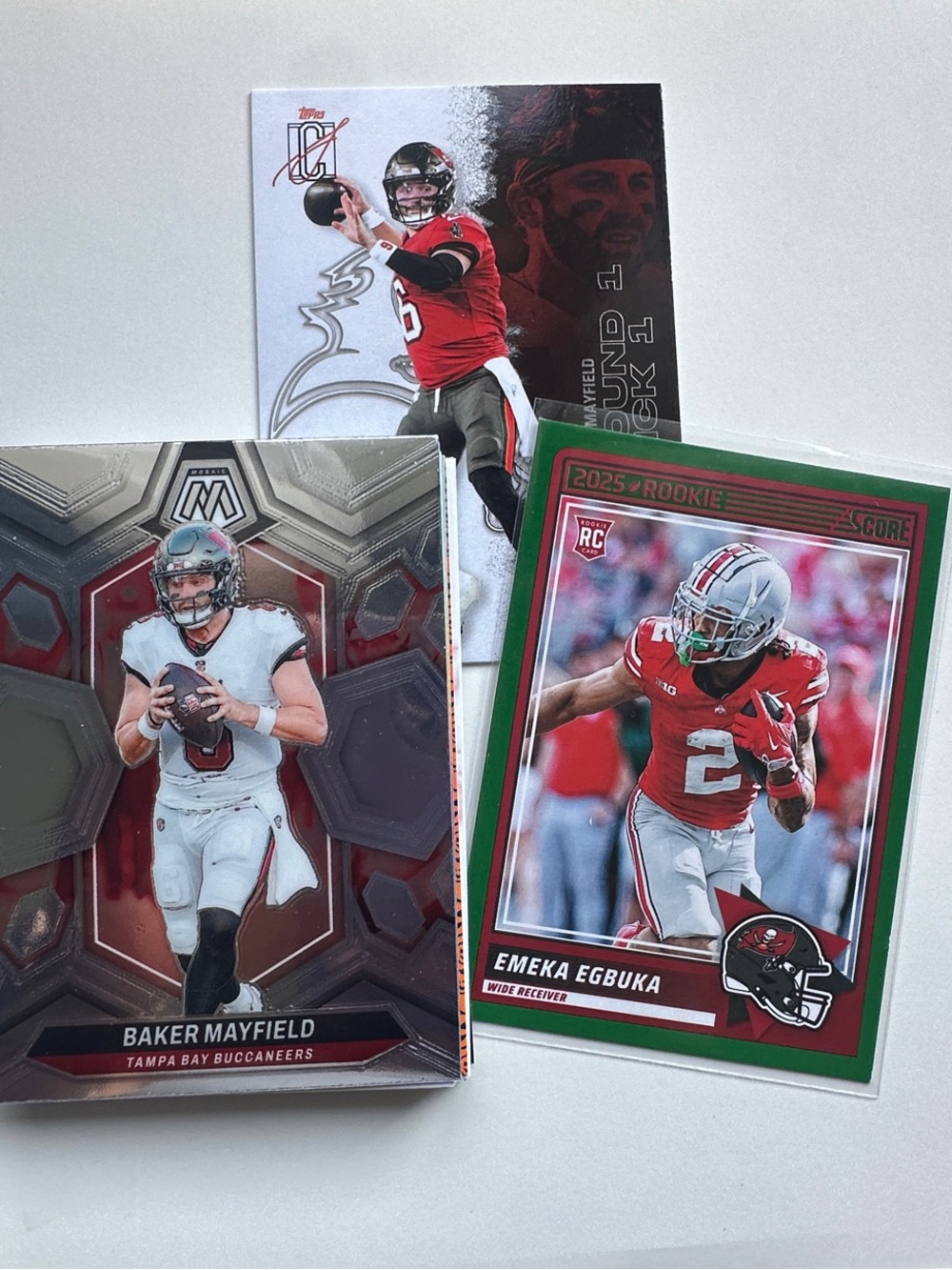 Topps & Panini Tampa Bay Buccaneers Card Set of 17 including Baker Mayfield